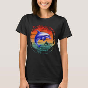 Antieke Zeedieren Dolfijnen T-shirt