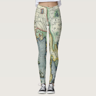 Antieke Zuidoost-Aziatische kaart door Mercator / Leggings