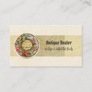Antiekzaak Vintage Rose Visitekaartje