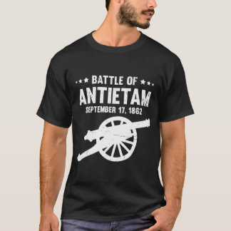 Antietam Burgeroorlog Slag bij Sharpsbur T-shirt