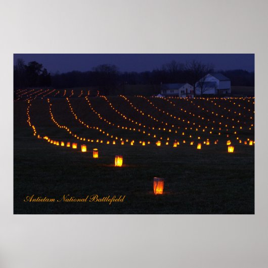 Antietam Nat'l Battlefield Poster (Voorkant)