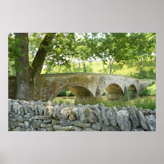 Antietam : Poster de Burnside's Bridge (Devant)