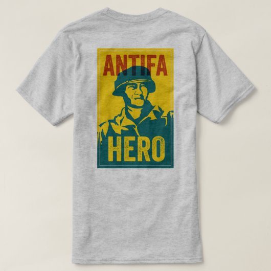 ANTIFA HEROES SERIES: Saving Private Ryan T-shirt (Design achterkant)