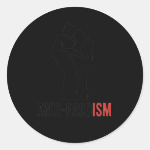 antifascistische eerste Sticker