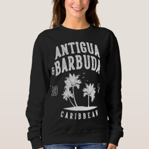 Antigua & Barbuda Caraïbische Palmboom Trui