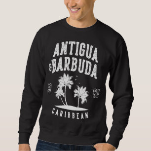 Antigua & Barbuda Caraïbische Palmboom Trui