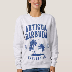 Antigua & Barbuda Caraïbische Palmboom Trui