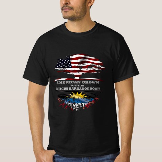Antigua Barbuda T-shirt (Voorkant)