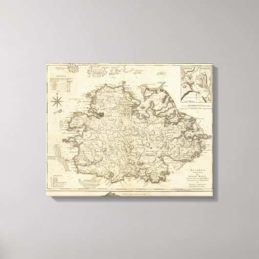Antigua Canvas Afdruk (Voorkant)