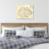 Antigua Canvas Afdruk (Insitu (Slaapkamer))