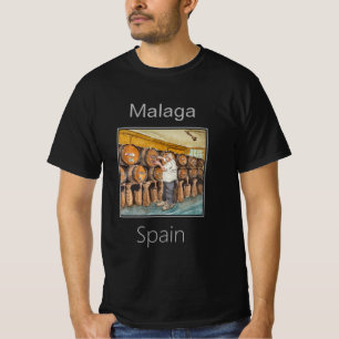 Antigua Casa de Guardia, Malaga, Spanje T-shirt