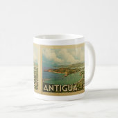 Antigua Coffee Mug Vintage voyage (Devant droit)