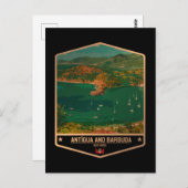 Antigua en Barbuda Briefkaart (Voorkant / Achterkant)