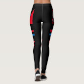 Antigua en Barbuda Flag Leggings (Achterkant)
