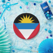 Antigua en Barbuda Flag Papieren Bordje (Feest)
