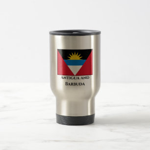 Antigua en Barbuda Flag Reisbeker