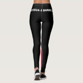 Antigua en Barbuda Leggings (Achterkant)