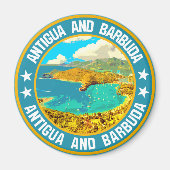 Antigua en Barbuda Magneet (Voorkant)
