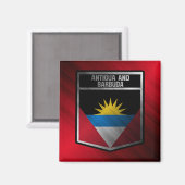 Antigua en Barbuda Magneet (Voorkant / Achterkant)