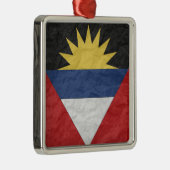 Antigua en Barbuda Metalen Ornament (Rechts)