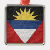 Antigua en Barbuda Metalen Ornament (Voorkant)