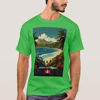 Antigua en Barbuda Reizen 2 T-shirt