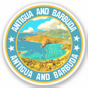 Antigua en Barbuda Sticker