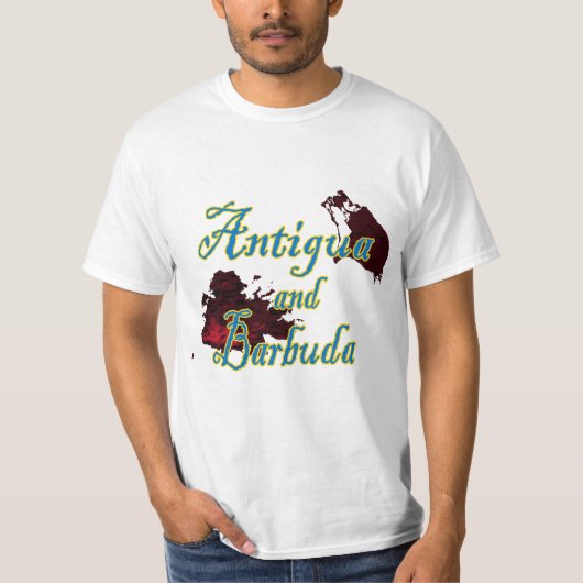 Antigua en Barbuda T-shirt (Voorkant)
