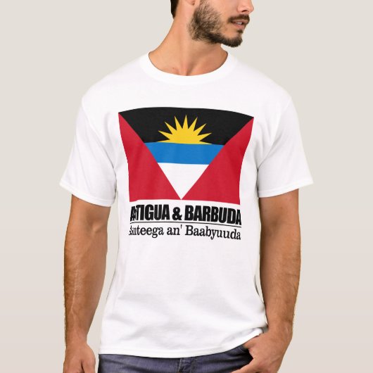 Antigua en Barbuda T-shirt (Voorkant)