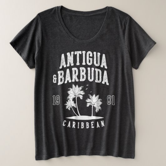 Antigua-et-Barbuda Palmier des Caraïbes (Design devant)