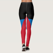 Antigua Flag Antiguan Barbudan Carnaval Leggings (Achterkant)
