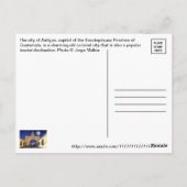 Antigua, Guatemala, Midden-Amerika Briefkaart (Achterkant)