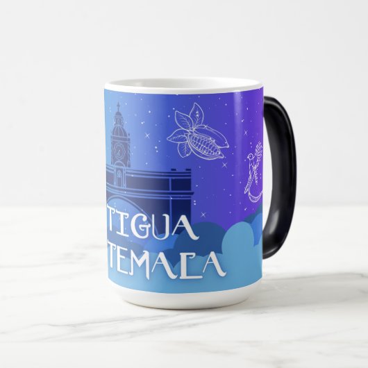 Antigua Guatemala Night Sky Mug (Devant droit)
