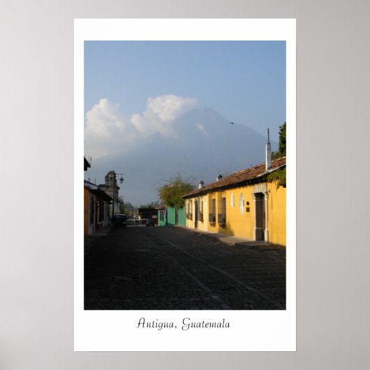 Antigua, Guatemala Poster (Voorkant)