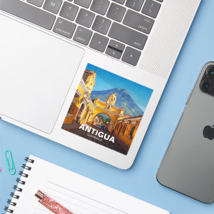 Antigua Guatemala Reizen Sticker