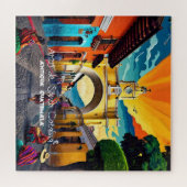 Antigua Guatemala |  retro Legpuzzel (Horizontaal)