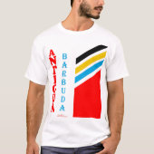 Antigua Kleurrijk T-shirt (Voorkant)