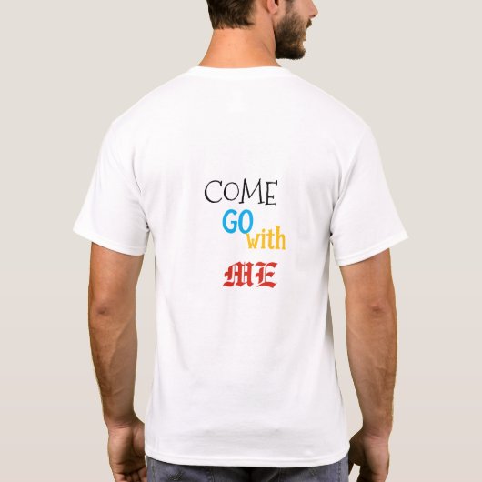 Antigua Kleurrijk T-shirt (Achterkant)