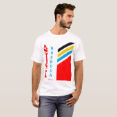 Antigua Kleurrijk T-shirt (Voorkant volledig)