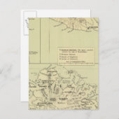 Antigua Lithograded Map Briefkaart (Voorkant / Achterkant)
