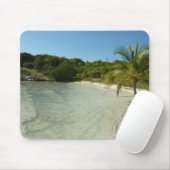 Antiguan Beach Mooi tropisch landschap Muismat (Met muis)