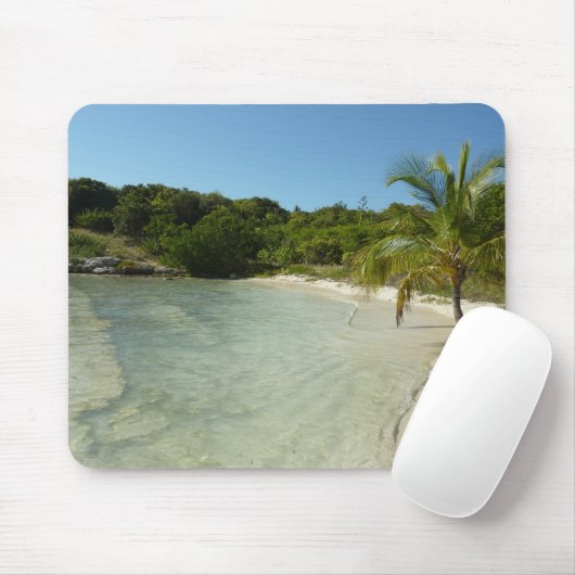 Antiguan Beach Mooi tropisch landschap Muismat (Met muis)