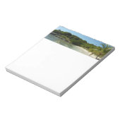Antiguan Beach Mooi tropisch landschap Notitieblok (Gedraaid)