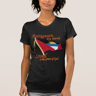 Antiguan bij de geboorte gered door de genade van t-shirt