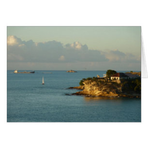 Antiguan Coast Beauful Island Seascape