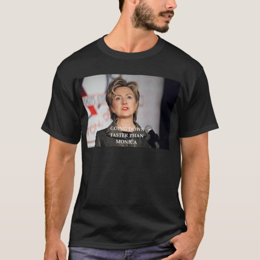 antihillary clinton t-shirt (Voorkant)
