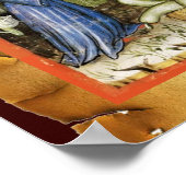 ANTIKE OOGST VAN POMPOENEN POSTER (Hoek)