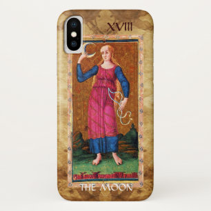 ANTIKE RENAISSANCE TAROTS 18 / DE MAAN iPhone X HOESJE