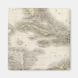 Antillen - West-Indies Magneet