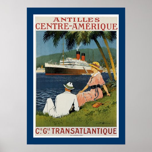 Antilles Center Amerique Poster (Voorkant)